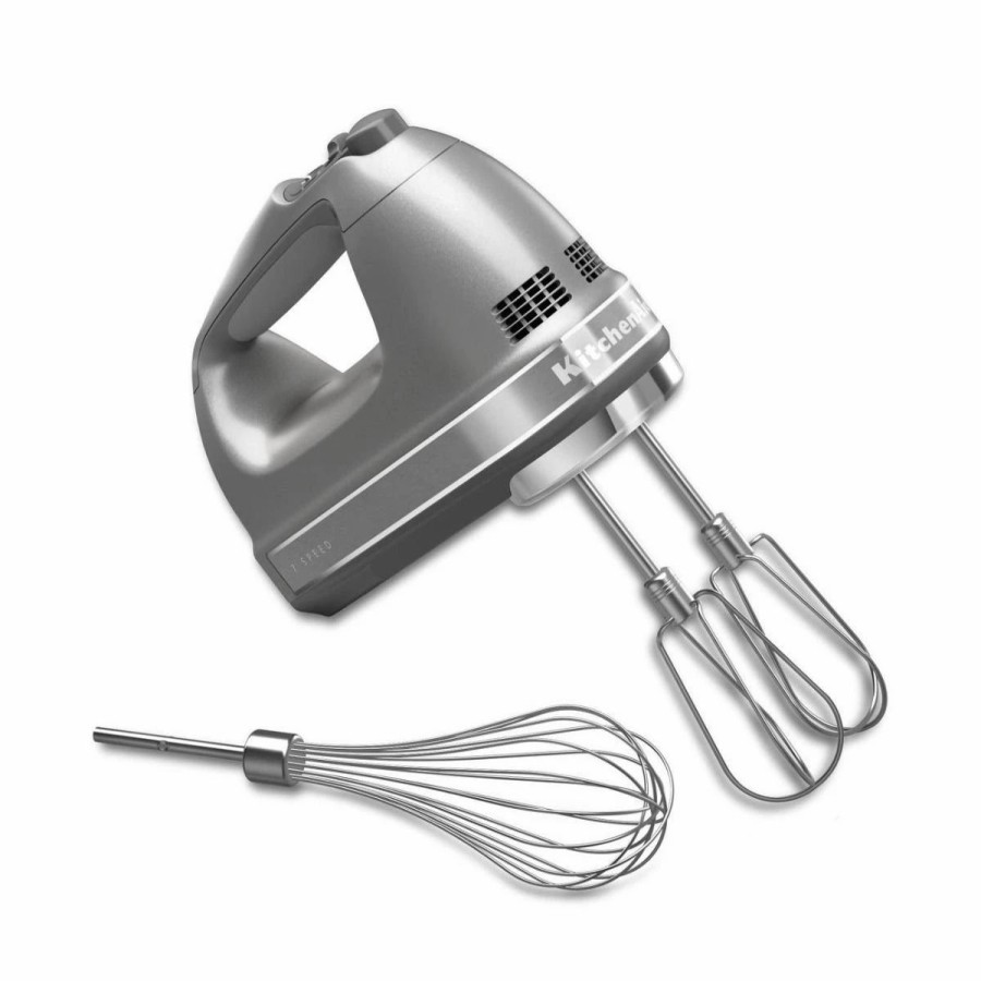 Small Appliances * | Kitchenaid 7-Speed Hand Mixer | Contour Silver