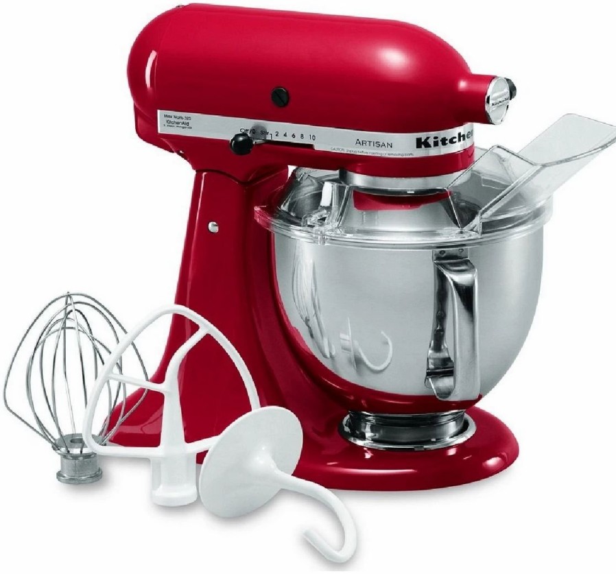 Small Appliances * | Kitchenaid 5-Quart Artisan Tilt-Head Stand Mixer | Empire Red