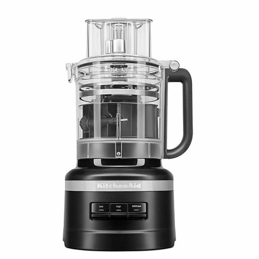 Small Appliances * | Kitchenaid 13-Cup Food Processor | Black Matte