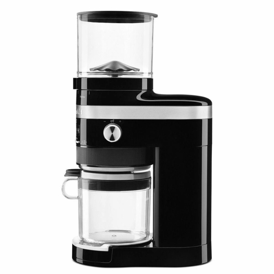 Small Appliances * | Kitchenaid Burr Grinder With Dose Control | Onyx Black