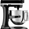 Small Appliances * | Kitchenaid 7-Quart Pro Line Bowl-Lift Stand Mixer | Onyx Black