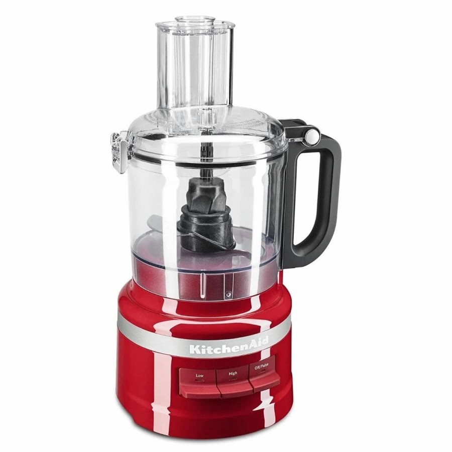 Small Appliances * | Kitchenaid Base 7-Cup Food Processor | Empire Red