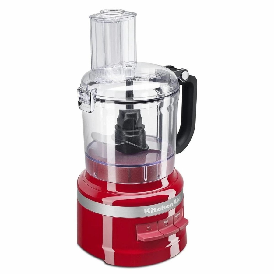 Small Appliances * | Kitchenaid Base 7-Cup Food Processor | Empire Red