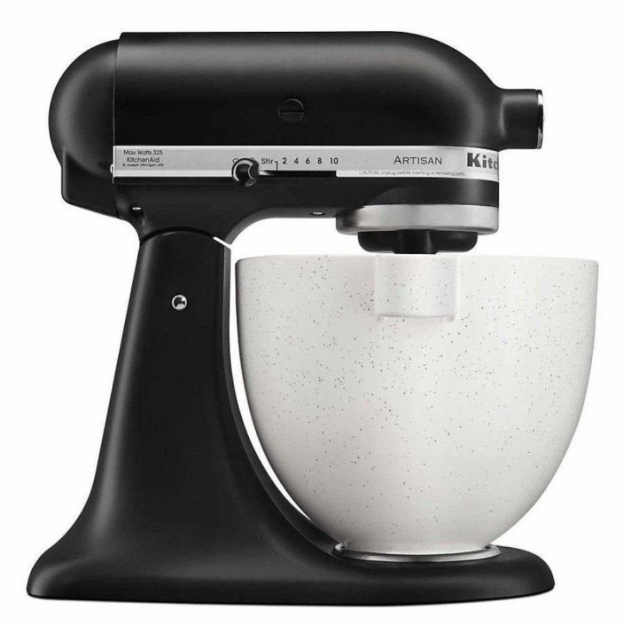 Small Appliances * | Kitchenaid 5-Quart Speckled Stone Ceramic Bowl | Fits 4.5-Quart & 5-Quart Kitchenaid Tilt-Head Stand Mixers