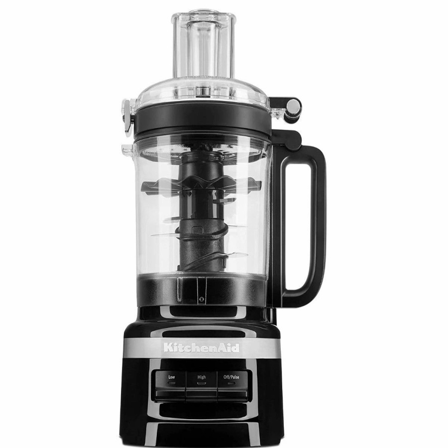 Small Appliances * | Kitchenaid 9-Cup Food Processor | Onyx Black