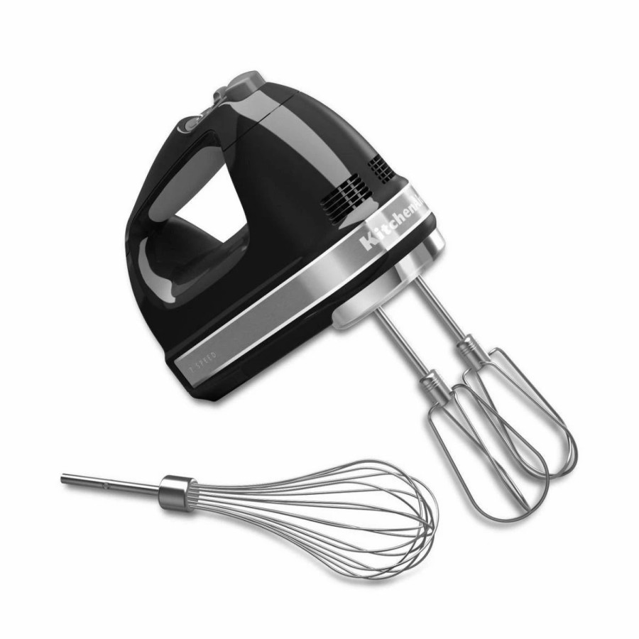 Small Appliances * | Kitchenaid 7-Speed Hand Mixer | Onyx Black