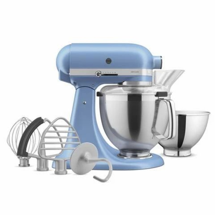 Kitchen Appliances * | Kitchenaid Ksm195 Stand Mixer Blue Velvet