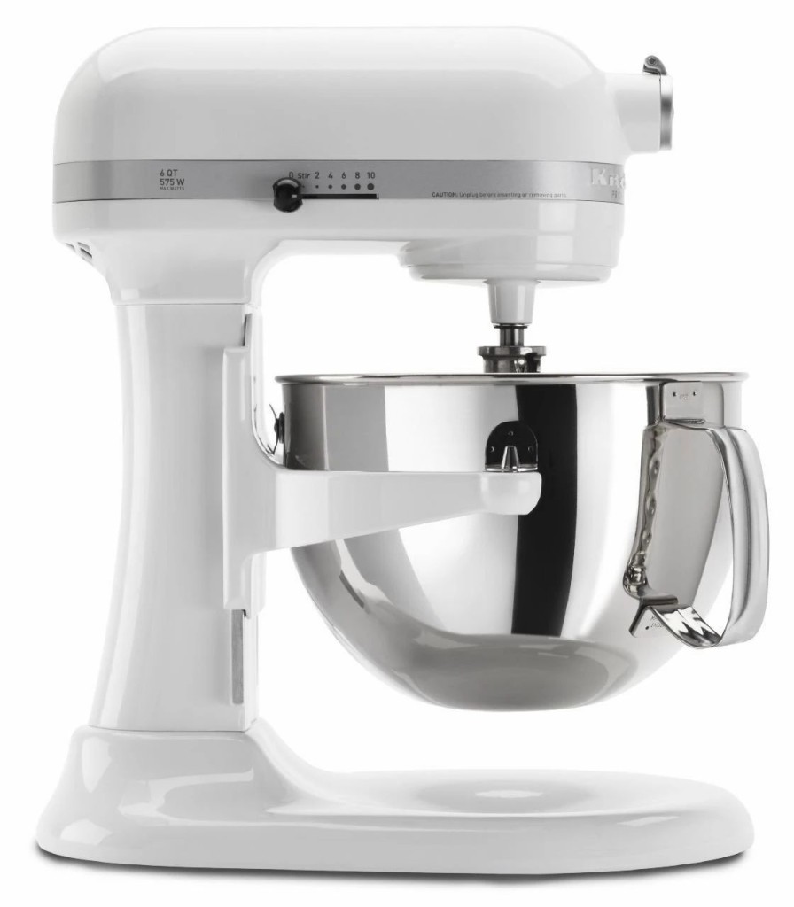 Small Appliances * | Kitchenaid 6-Quart Pro 600 Bowl-Lift Stand Mixer | White