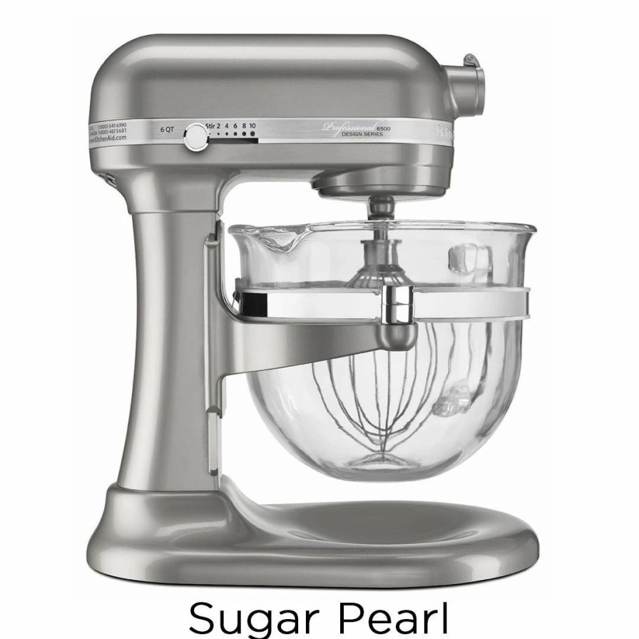 Small Appliances * | Kitchenaid 6-Quart Pro 6500 Design Series Bowl-Lift Stand Mixer | Multiple Colors Available