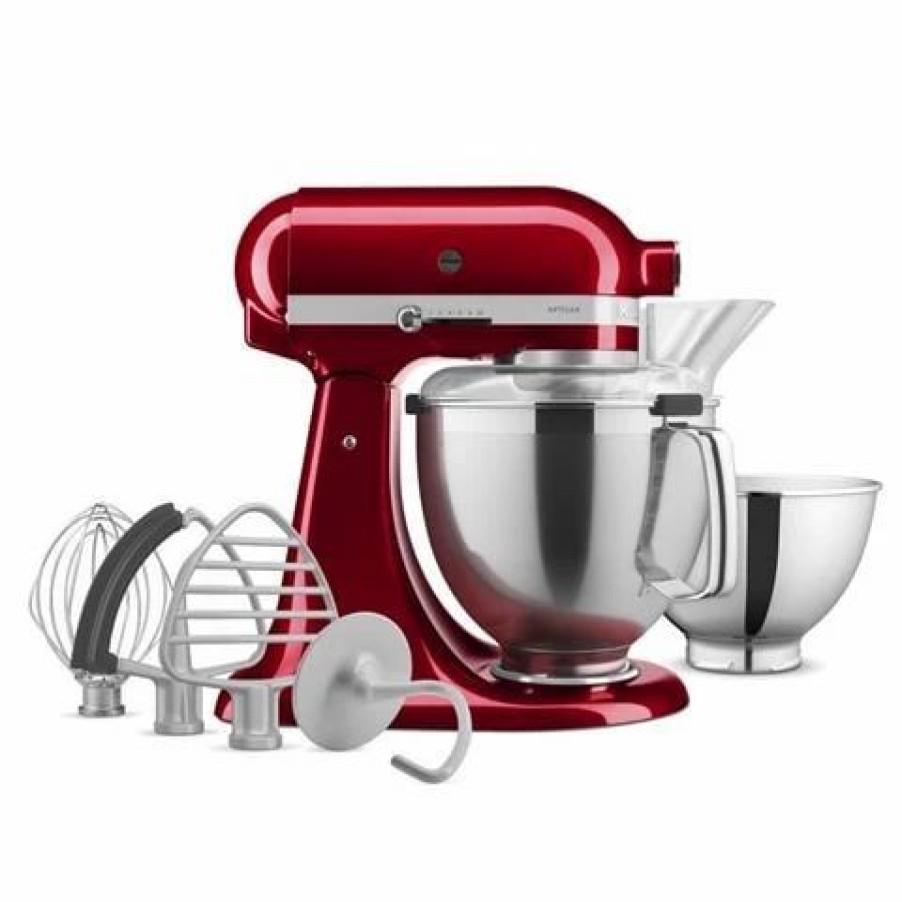 Kitchen Appliances * | Kitchenaid Ksm195 Stand Mixer Candy Apple