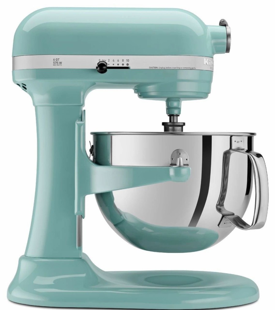 Small Appliances * | Kitchenaid 6-Quart Pro 600 Bowl-Lift Stand Mixer | Aqua Sky