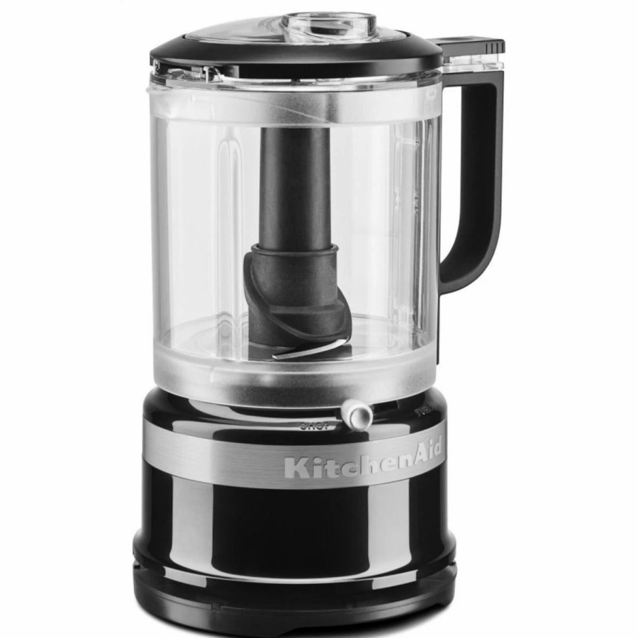 Small Appliances * | Kitchenaid Refurbished 5-Cup One Touch Food Chopper | Onyx Black