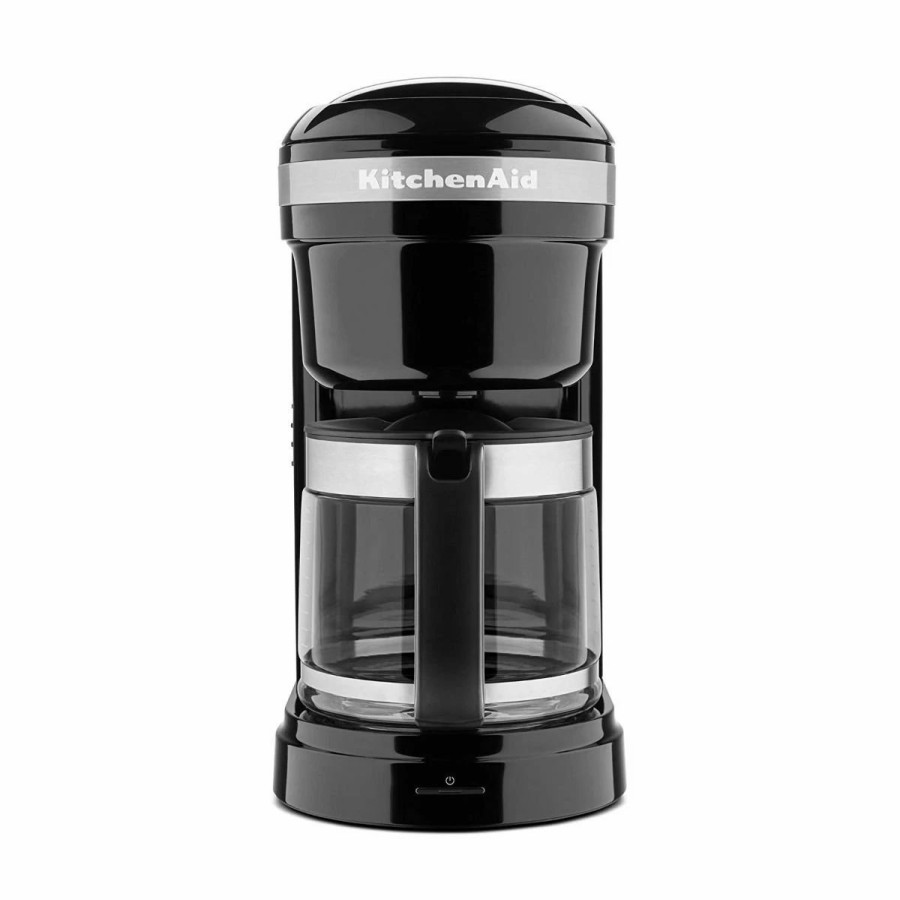 Small Appliances * | Kitchenaid 12-Cup Drip Coffee Maker With Spiral Showerhead & Warming Plate| Onyx Black