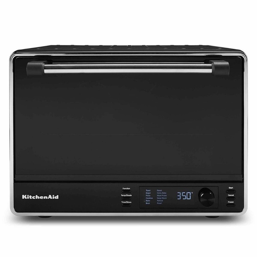 Small Appliances * | Kitchenaid Refurbished Dual Convection Countertop Oven | Black Matte