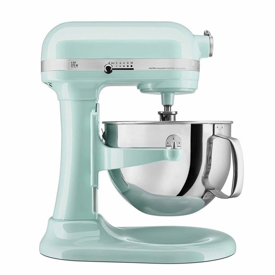 Small Appliances * | Kitchenaid 6-Quart Pro 600 Bowl-Lift Stand Mixer | Ice Blue + Ultimate Baker'S Bundle