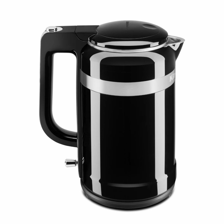 Small Appliances * | Kitchenaid 1.5-Liter Double Wall Electric Kettle | Onyx Black