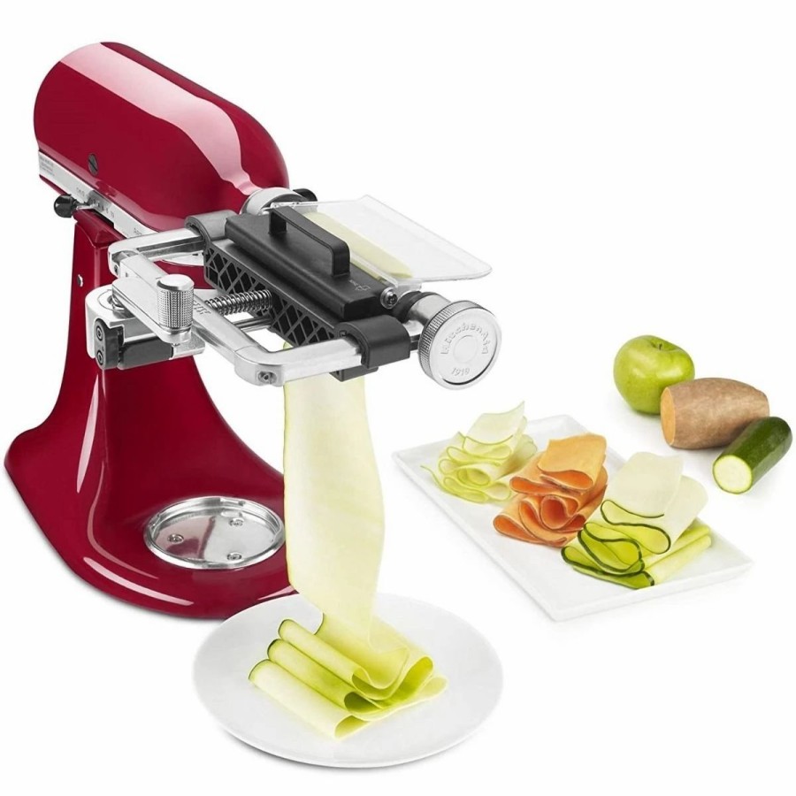 Small Appliances * | Kitchenaid Vegetable Sheet Cutter Attachment With Noodle Blade