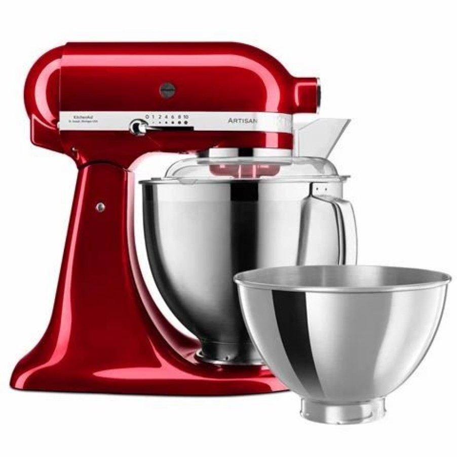 Kitchen Appliances * | Kitchenaid Ksm177 Mixer Candy Apple