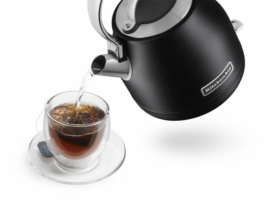 Small Appliances * | Kitchenaid 1.25L Electric Kettle | Black Matte