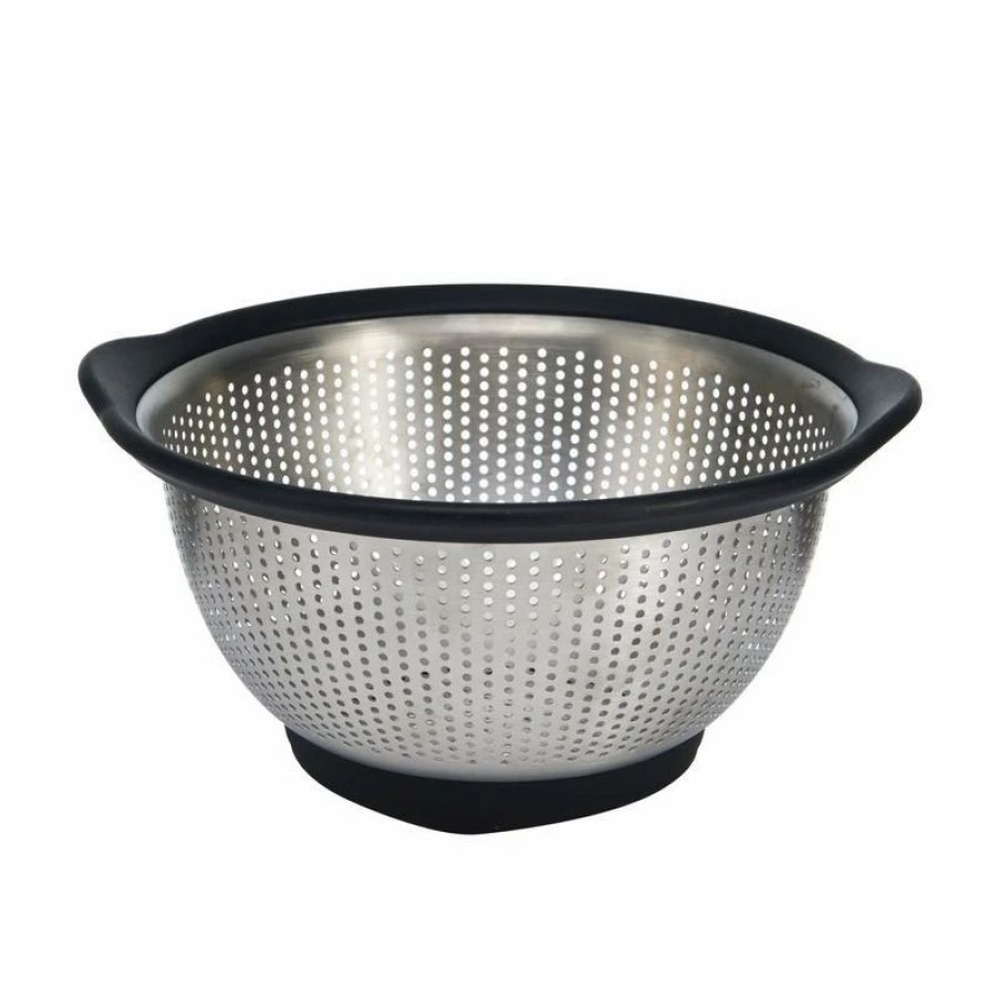 Food Prep Tools * | Kitchenaid Universal 3 Qt. Colander | Black & Stainless Steel