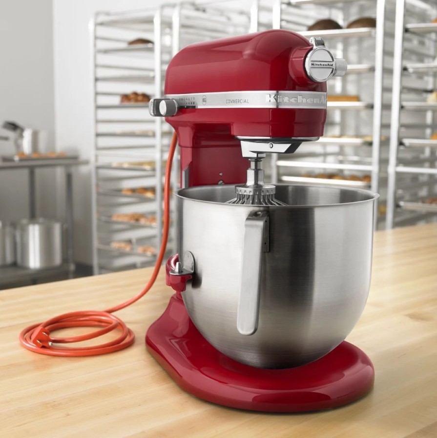 Small Appliances * | Kitchenaid Commercial 8-Quart Stand Mixer | Empire Red