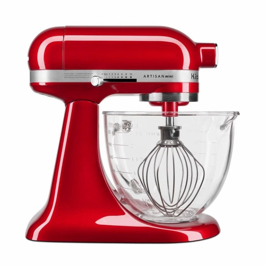 Small Appliances * | Kitchenaid 3.5-Quart Glass Bowl | Fits 3.5-Quart Kitchenaid Artisan Mini Stand Mixers