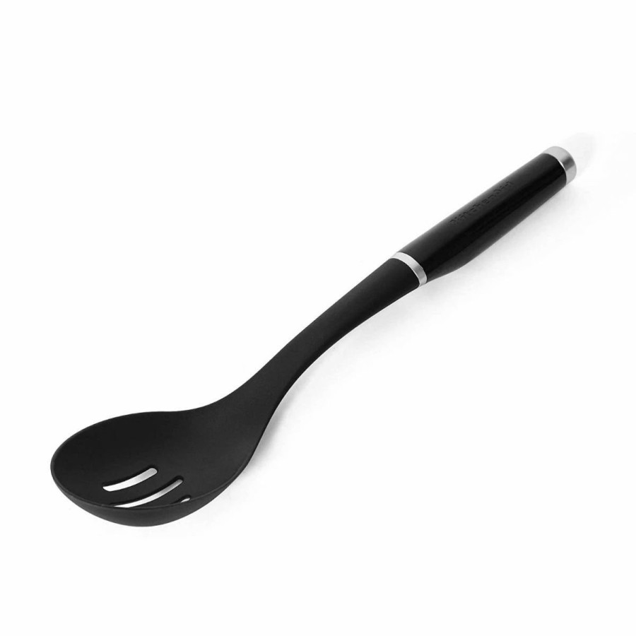 Utensils * | Kitchenaid Classic Slotted Spoon | Black