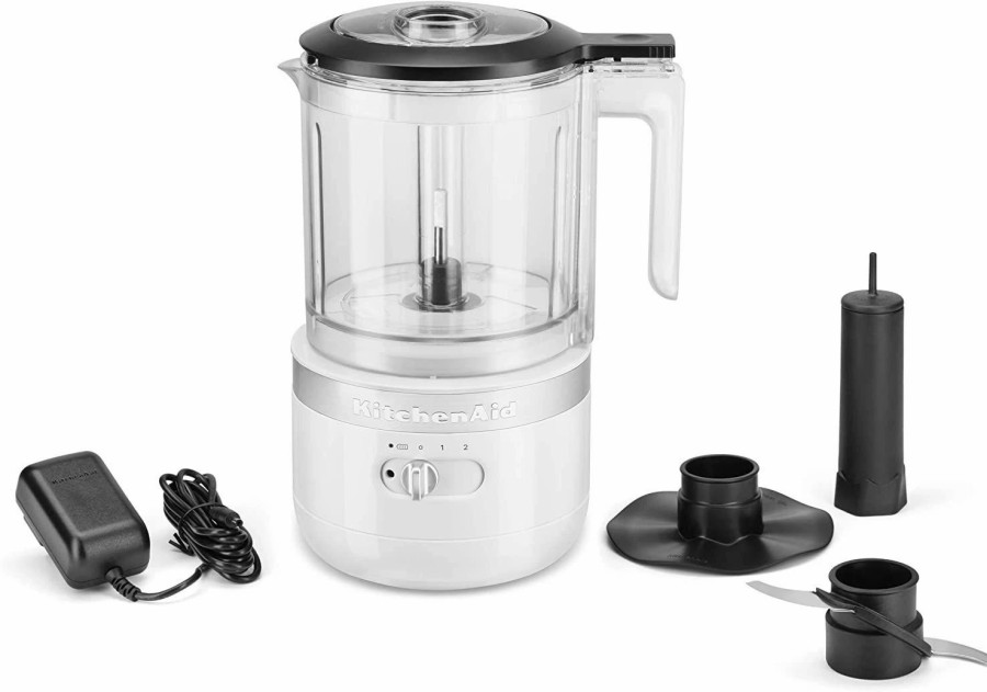 Small Appliances * | Kitchenaid 5-Cup Cordless Food Chopper | White