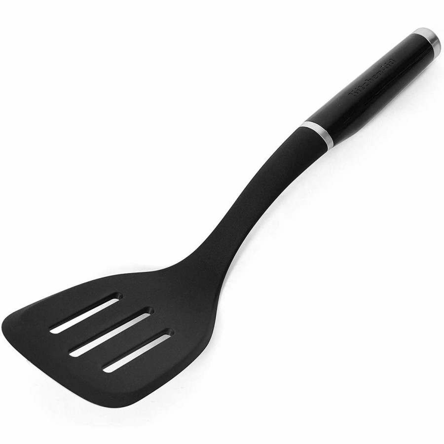 Utensils * | Kitchenaid Classic Slotted Turner | Black