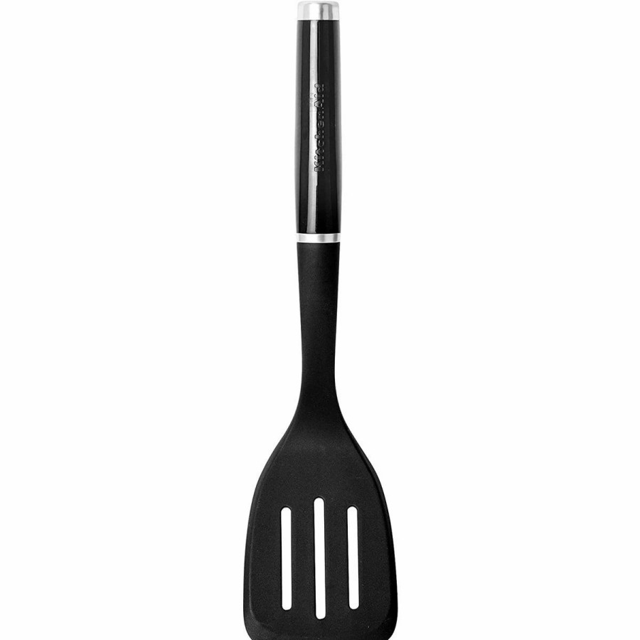 Utensils * | Kitchenaid Classic Slotted Turner | Black