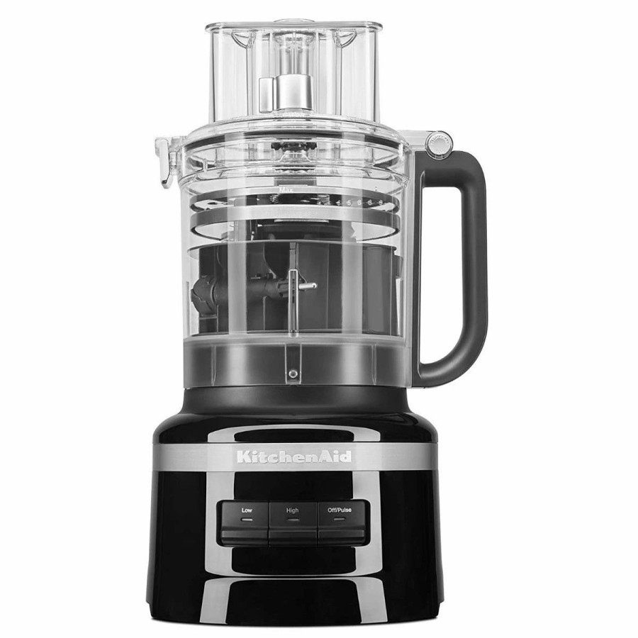 Small Appliances * | Kitchenaid 13-Cup Food Processor | Onyx Black