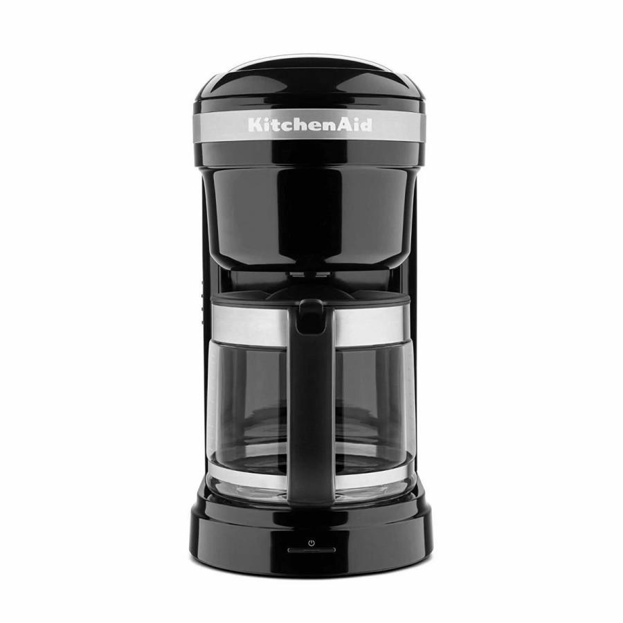 Small Appliances * | Kitchenaid 12-Cup Drip Coffee Maker With Spiral Showerhead | Onyx Black