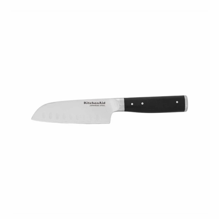 Knives * | Kitchenaid Gourmet Forged 5 Santoku Knife With Sheath