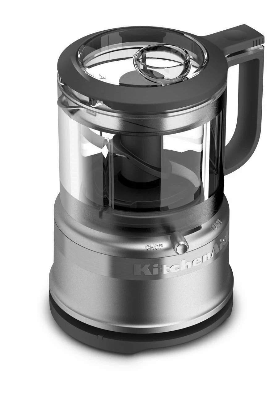 Small Appliances * | Kitchenaid Refurbished 3.5-Cup Mini Food Processor | Contour Silver